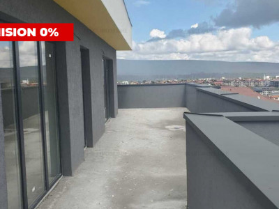 Comision 0%, apartament cu 3 camere cu terasa panoramica Cluj Napoca
